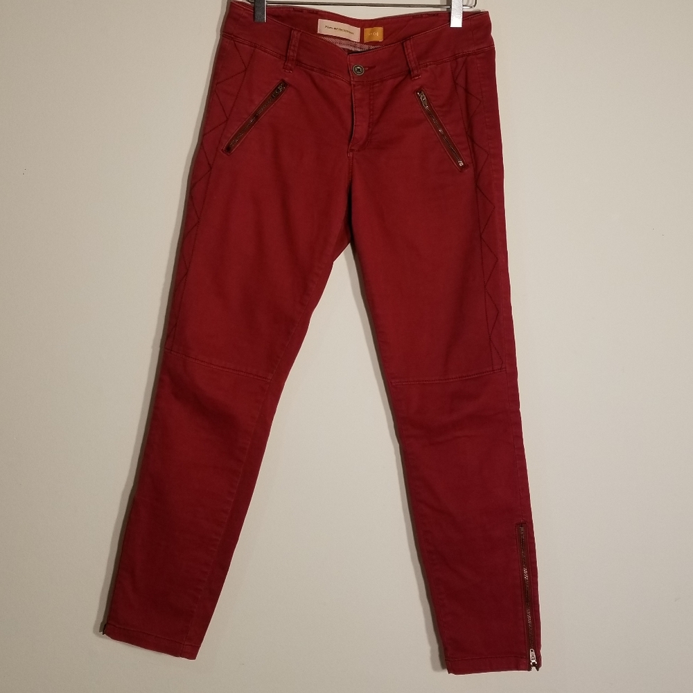 Anthropologie Pilcro and letterpress skinny pants
